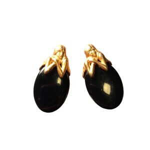 JJ 1988 Vintage Earrings. OS